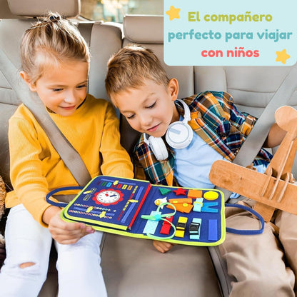 Maletín de fieltro con Broches y Cierres